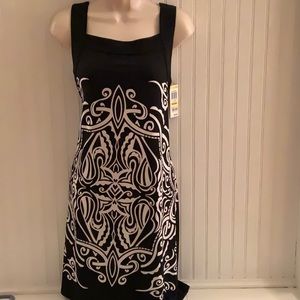 NEW Sexy Slat back, square neck sheath dress